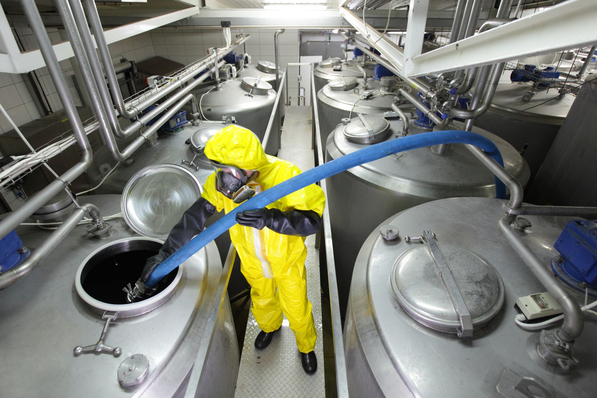Labor in chemischem Laboratorium